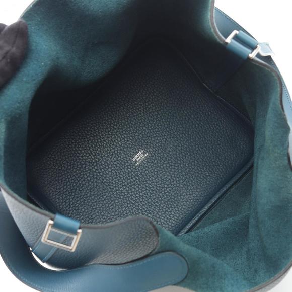 Hermes Hermès Picotin Lock Touch MM Handbag, Leather, Taurillon Clemence Swift - Picture 3 of 10